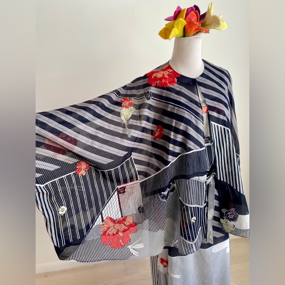 UNBELIEVABLE Vintage Hanae Mori 3 piece set